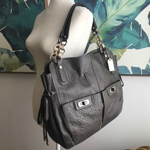 Coach Flagship Buffalo Large Leather Tote Purse